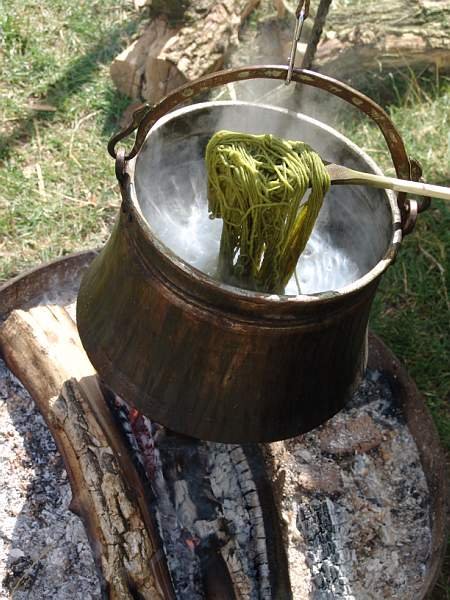 Färben von Wolle mit Pflanzenfarben Färben von Wolle mit Pflanzenfarben